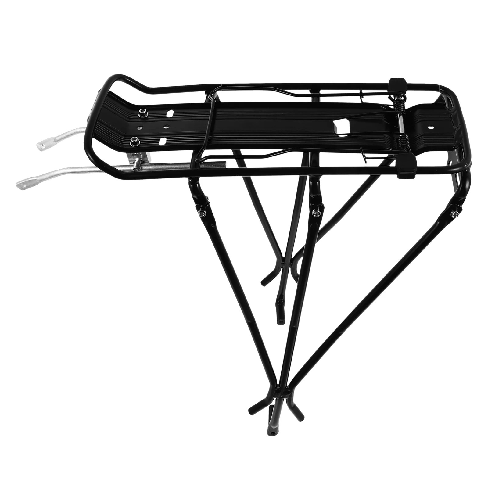 1Pc Practical Cargo Rack Rear Rack Luggage Rack Flexible Carrier (Black)
