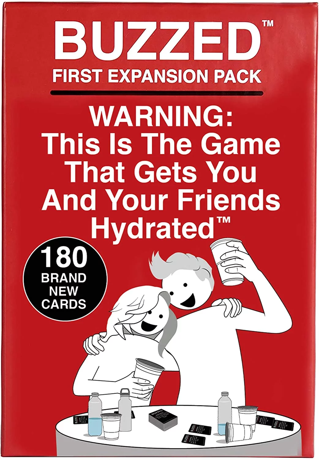 Buzzed Expansion - the Hilarious Drinking Game that Will Get You & Your Friends Hydrated by What Do You Meme?