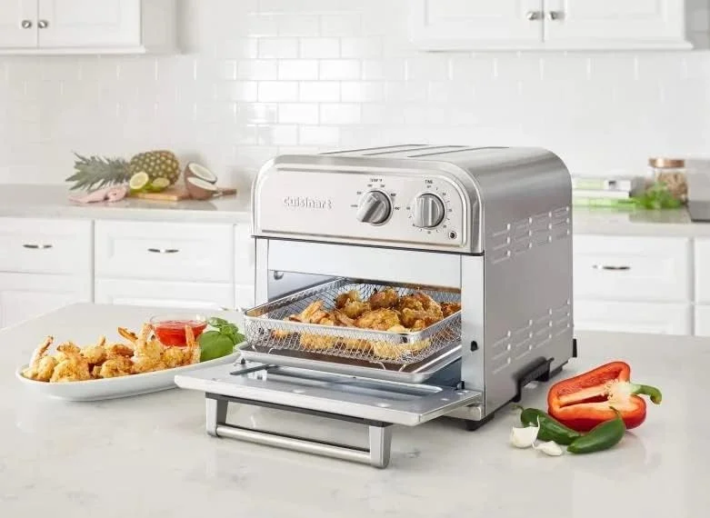 Open Box CUISINART Air Fryer Compact, Stainless Steel AFR-25 - SILVER