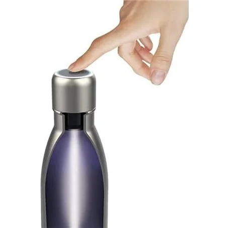 Vie Oli UVC Cap Water Bottle Black