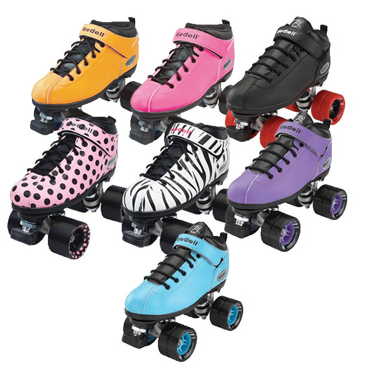 Riedell Skates Dart Roller Skate,Black,13