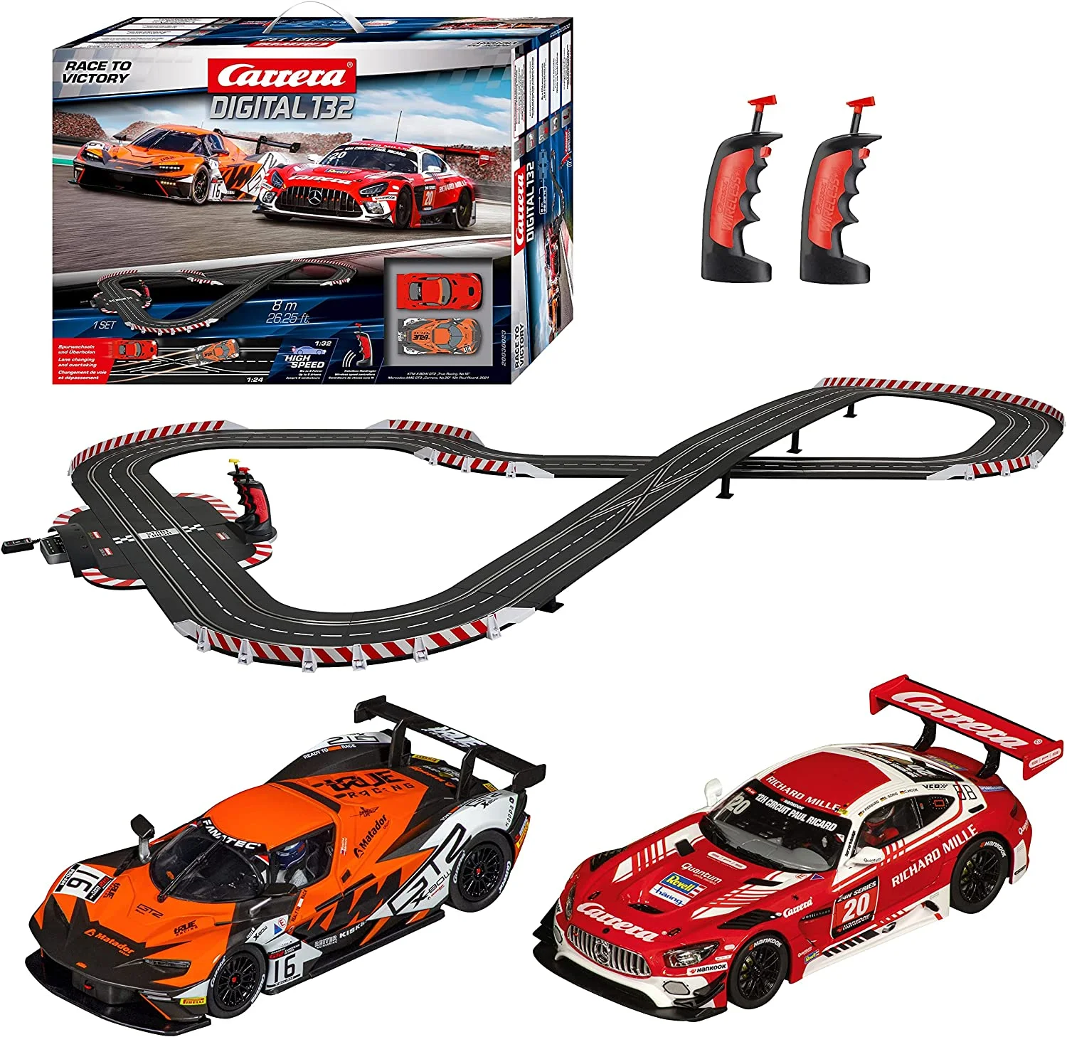 Carrera GO!!! 1:32 Race to Victory Slot Car Racing System