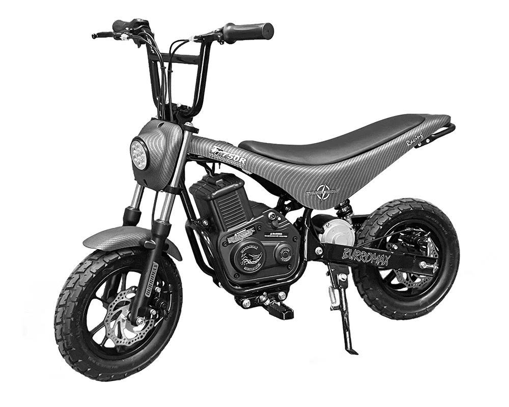 Burromax TT750R, 750w 36v Lithium Ion, 2 Speeds, Up to 250lb Rider, Electric Mini Bike