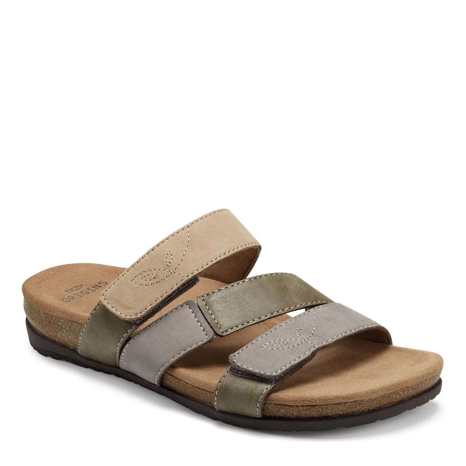 Earth Origins Women's, Ohana Sandal Grey Multi 8 W