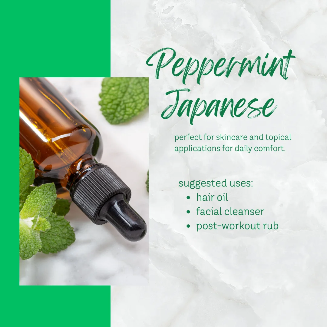 2 Bottles - Peppermint Essential Oil  - 16 fl oz - 100% Pure and Uncut - GreenHealth