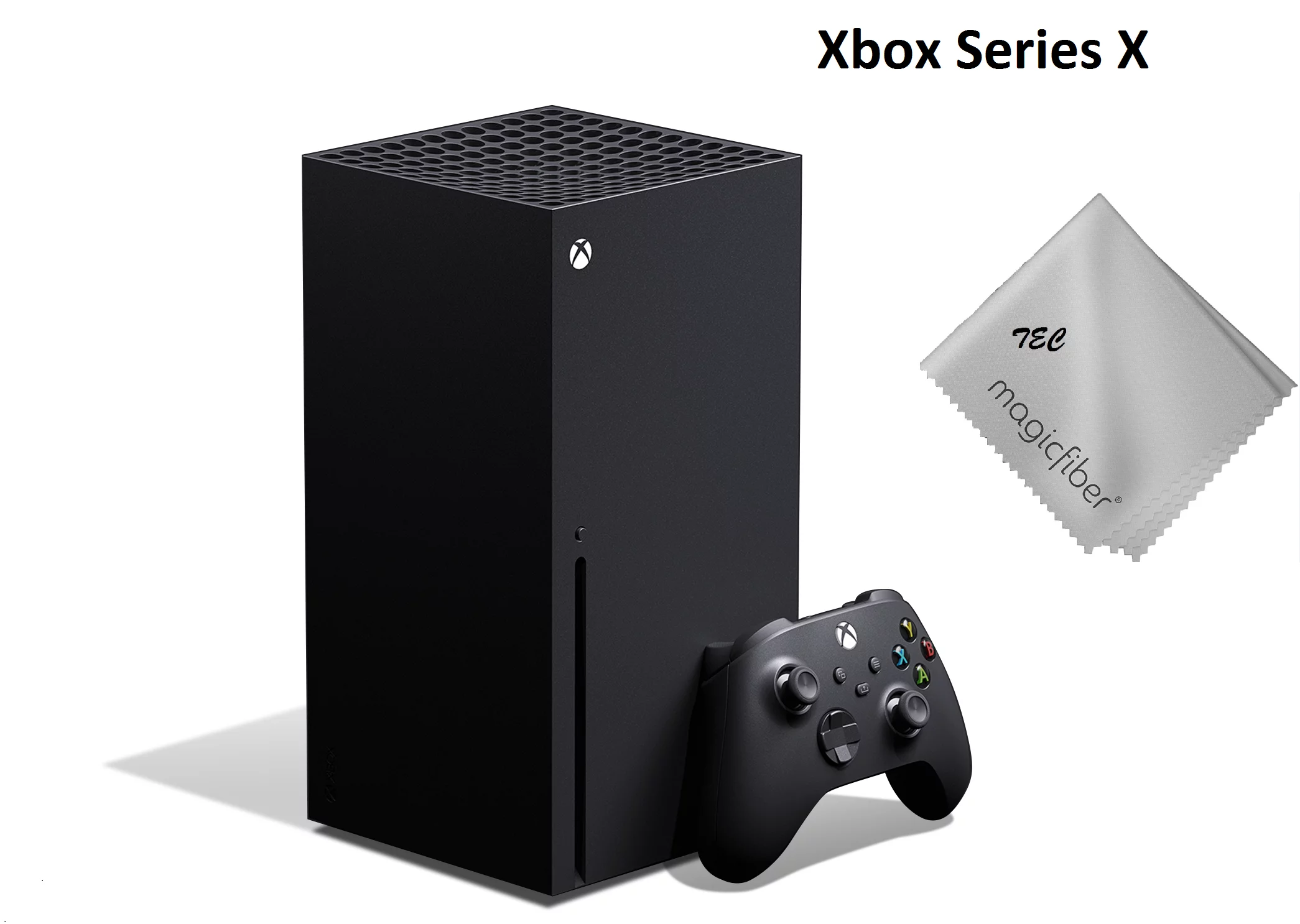 TEC Newest Microsoft- Xbox -Series- -X- Gaming Console - 1TB SSD Black With Assassin's Creed Valhalla Game Bundle