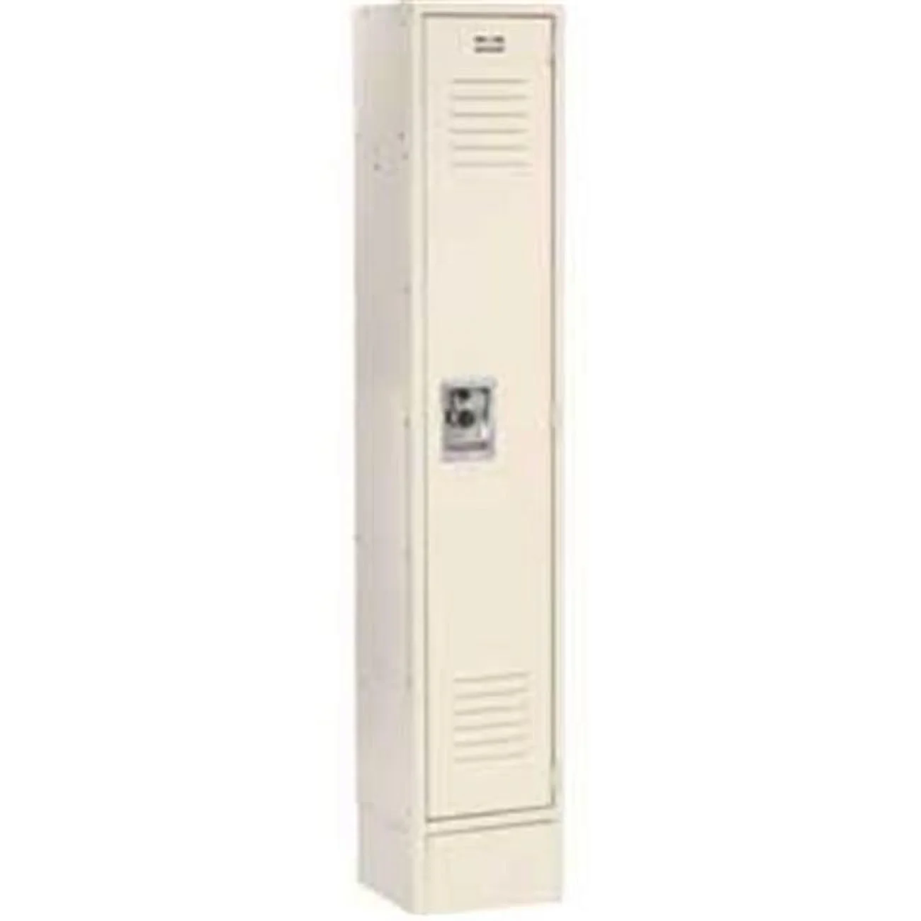 Global Industrial  Single Tier Infinity Locker with 1 Door Ready to Assemble - Tan