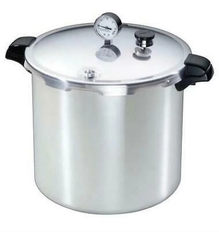 Presto Brushed Aluminum Pressure Cooker And Canner 23
