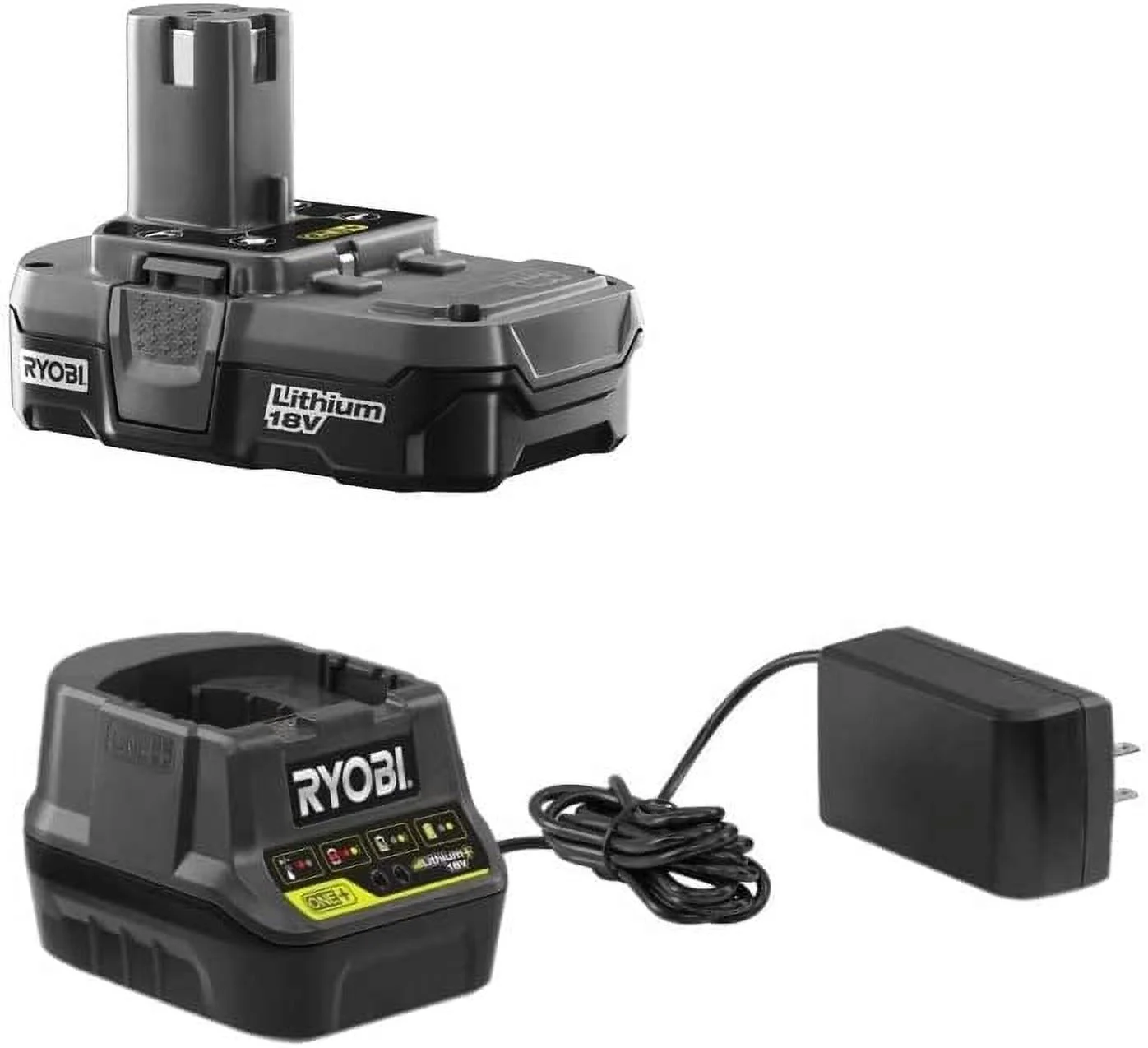 RYOBI 18V ONE+ 8'' POLE SAW & 8'' PRUNING SAW COMBO KIT, Green, (P20310)