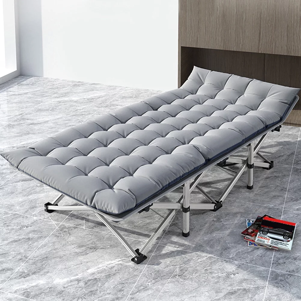 Docred Adult Folding Camping Cot for Adults Portable Folding Outdoor Cot with Carry Bags for Outdoor Travel Camp Beach Vacation