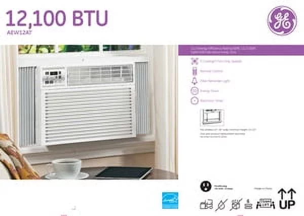 General Electric Ge 12,000 Btu Energy Star Ac With Remote AHY12LZ
