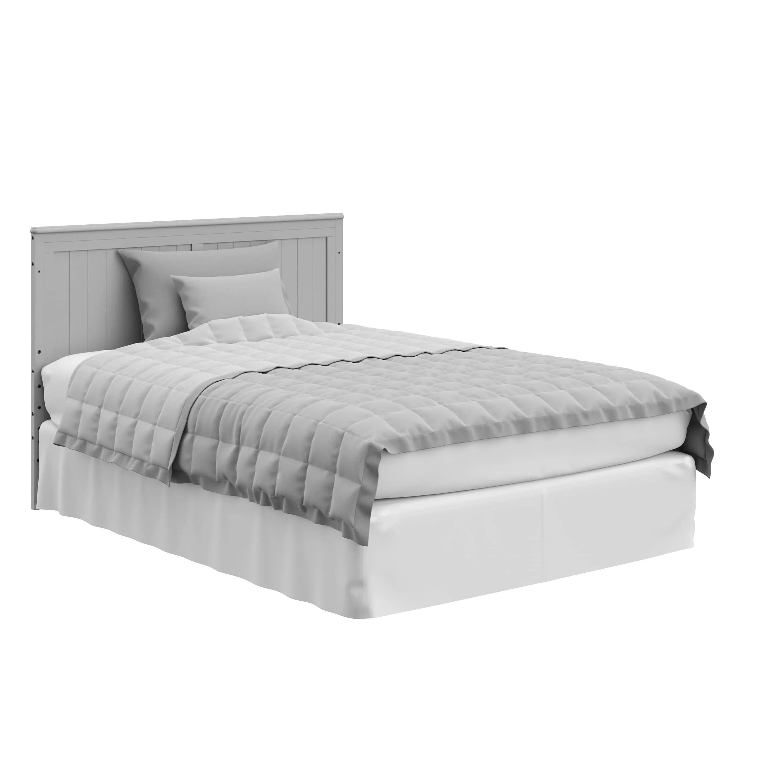 Graco Hadley 5-in-1 Convertible Crib and Changer with Drawer, Pebble Gray