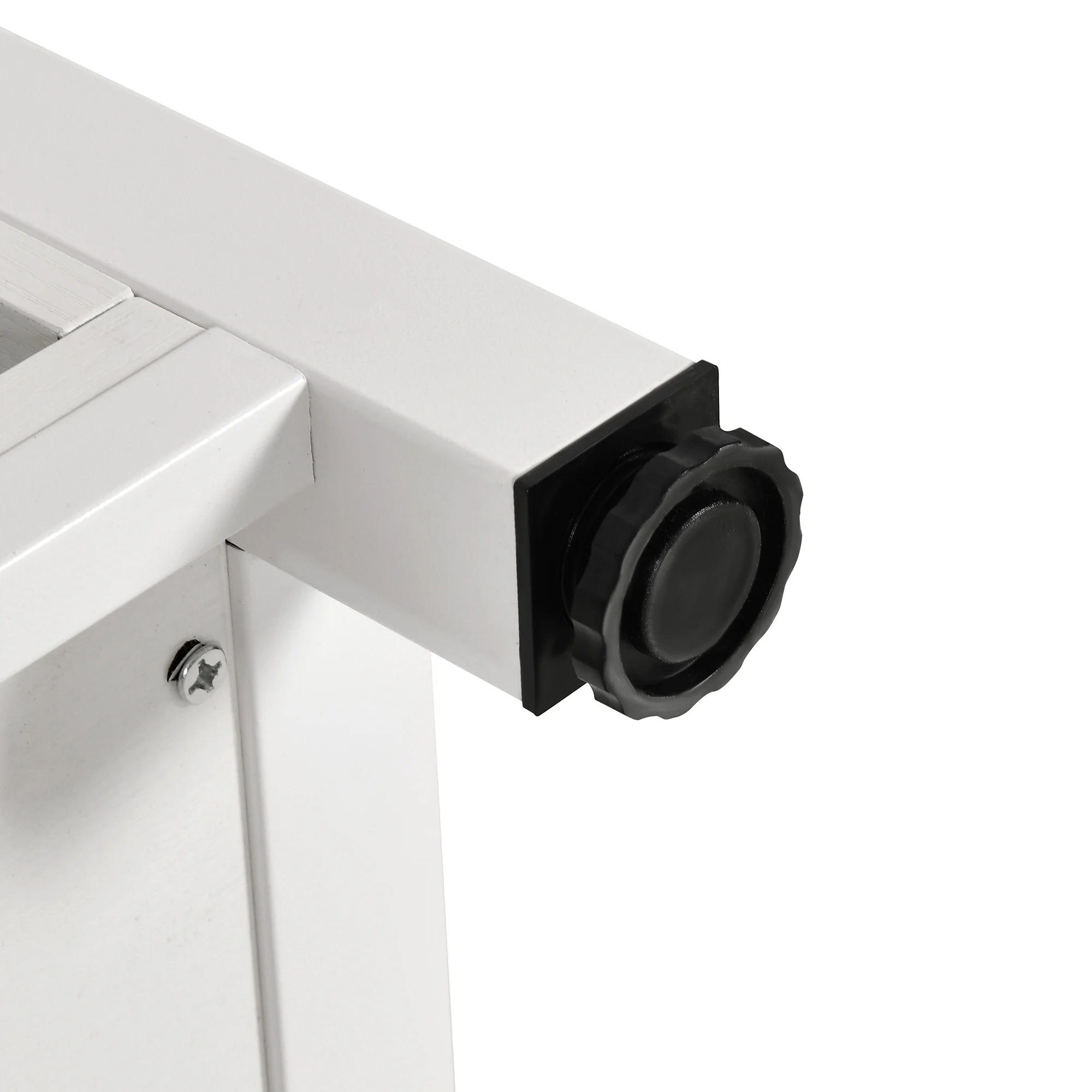 Dextrus Heavy Duty Metal Aquarium Stand with Power Outlets, 40-55 Gallon Fish Tank Stand, Turtle Tank, Reptile Terrarium with Cabinet, 670LBS Capacity-White