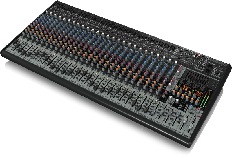 Behringer Eurodesk SX3242FX 32-Input 4-Bus Mixer w/ XENYX Mic Preamplifiers, British EQs & Dual Multi-FX Processor