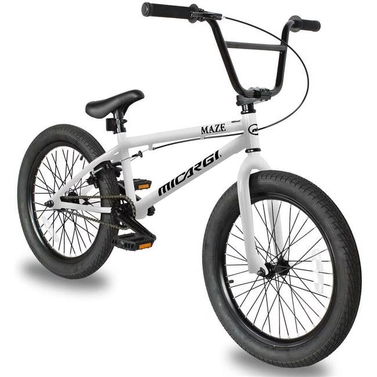 20 in. Maze BMX Bicycle, White