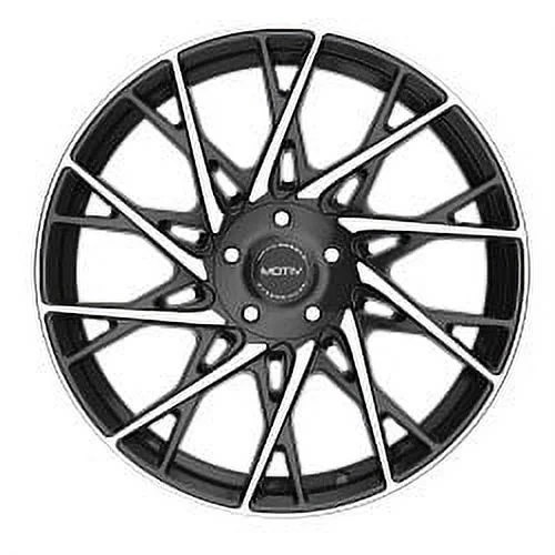 17x7.5 Motiv 430MB Maestro Machined Black Wheel 5x112/5x4.5 (40mm)