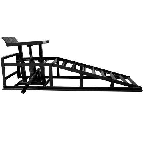 Auto Car Truck Service Ramps Lifts, Garage Car Lift Hydraulic Ramps Black 5 Ton,Automotive Hydraulic Lift Repair Frame Lift(2 Pack) black