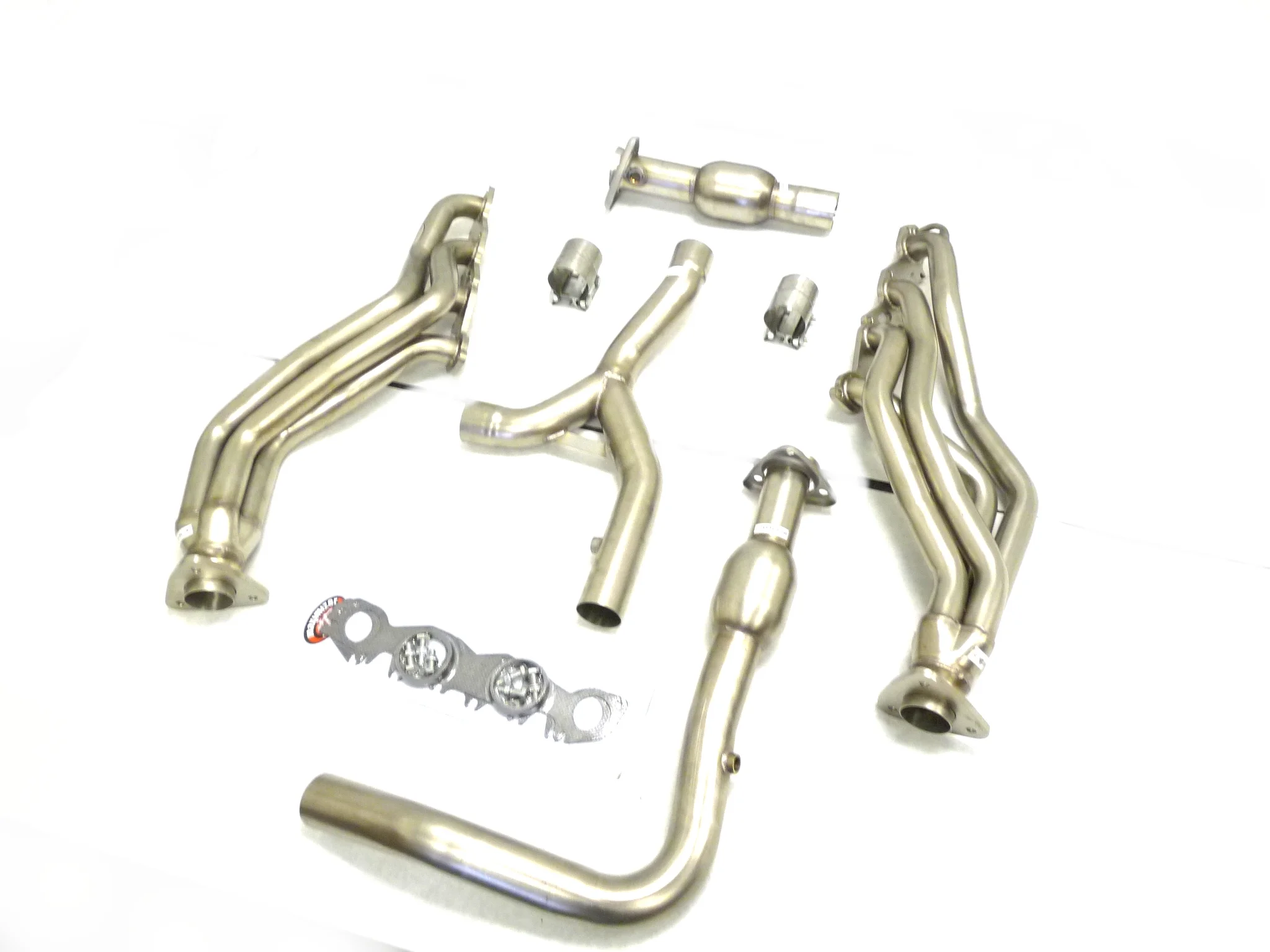 Stainless Long Tube Header For 04 05 06 Dodge Ram 1500 Hemi 4WD Only By MHP
