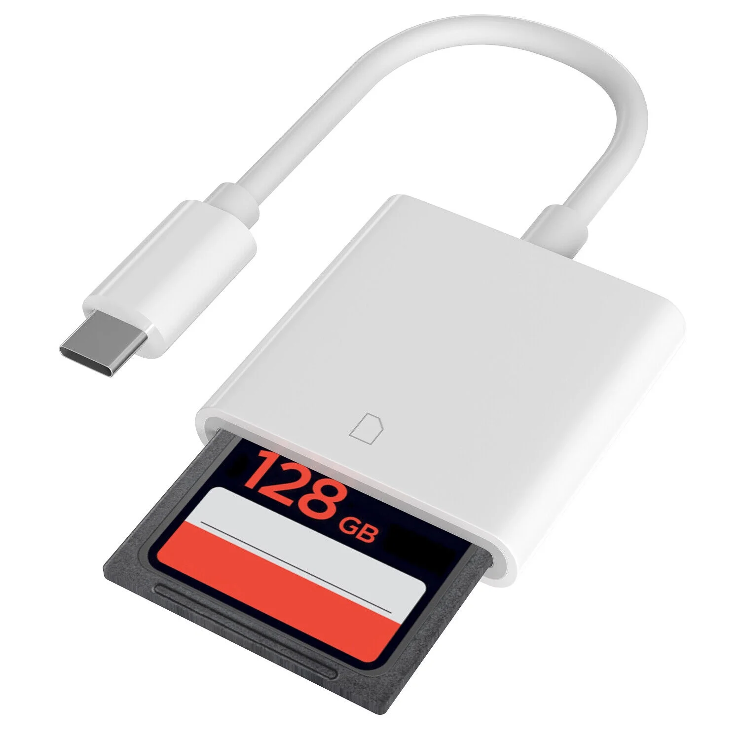 USB Type C to USB-C OTG Adapter SD Card Reader for Android MacBook Windows ipad