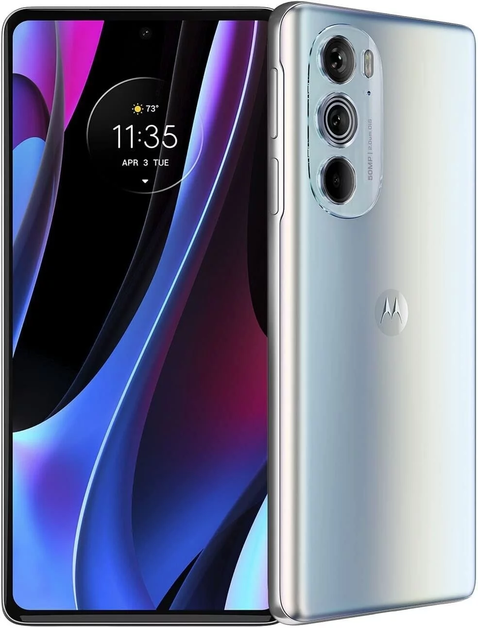 Motorola Edge + |2022| 4800mAh Battery | Unlocked | Made for US 8/512GB | 50MP Camera | Stardust White Cell Phone Smartphone