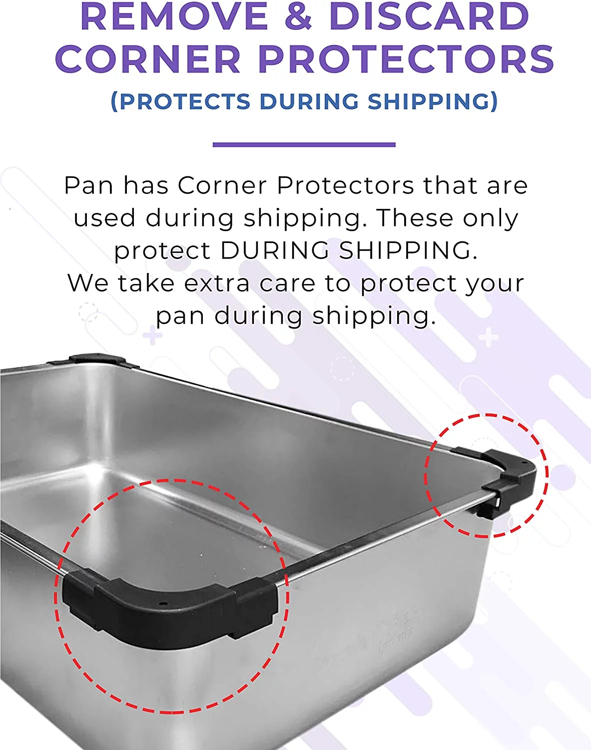 iPrimio XL Stainless Steel Cat Litter Box - Enclosed Sides, Odor-Free & Easy to Clean