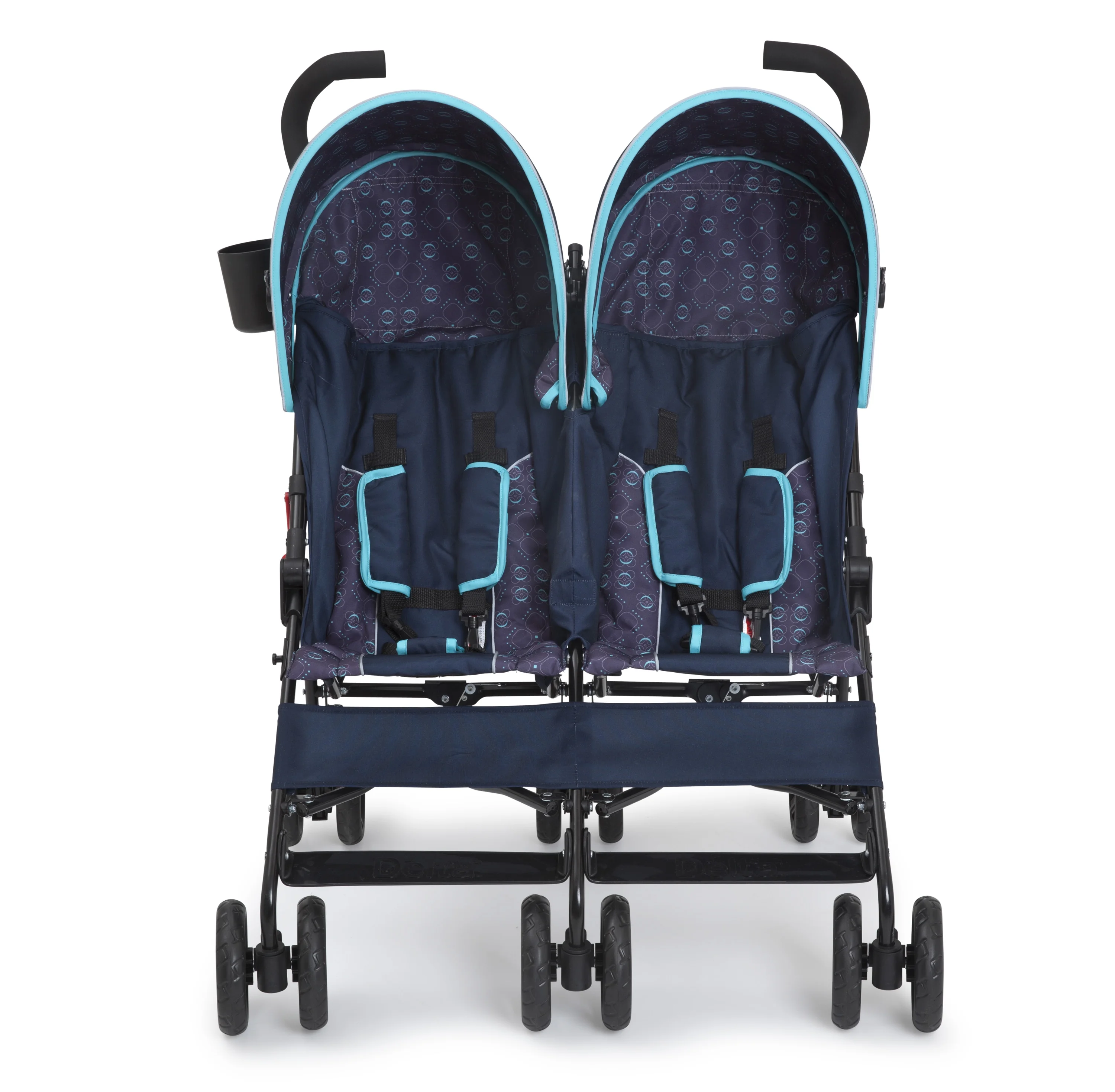 Delta Children LX Side by Side Double Stroller, Night Sky