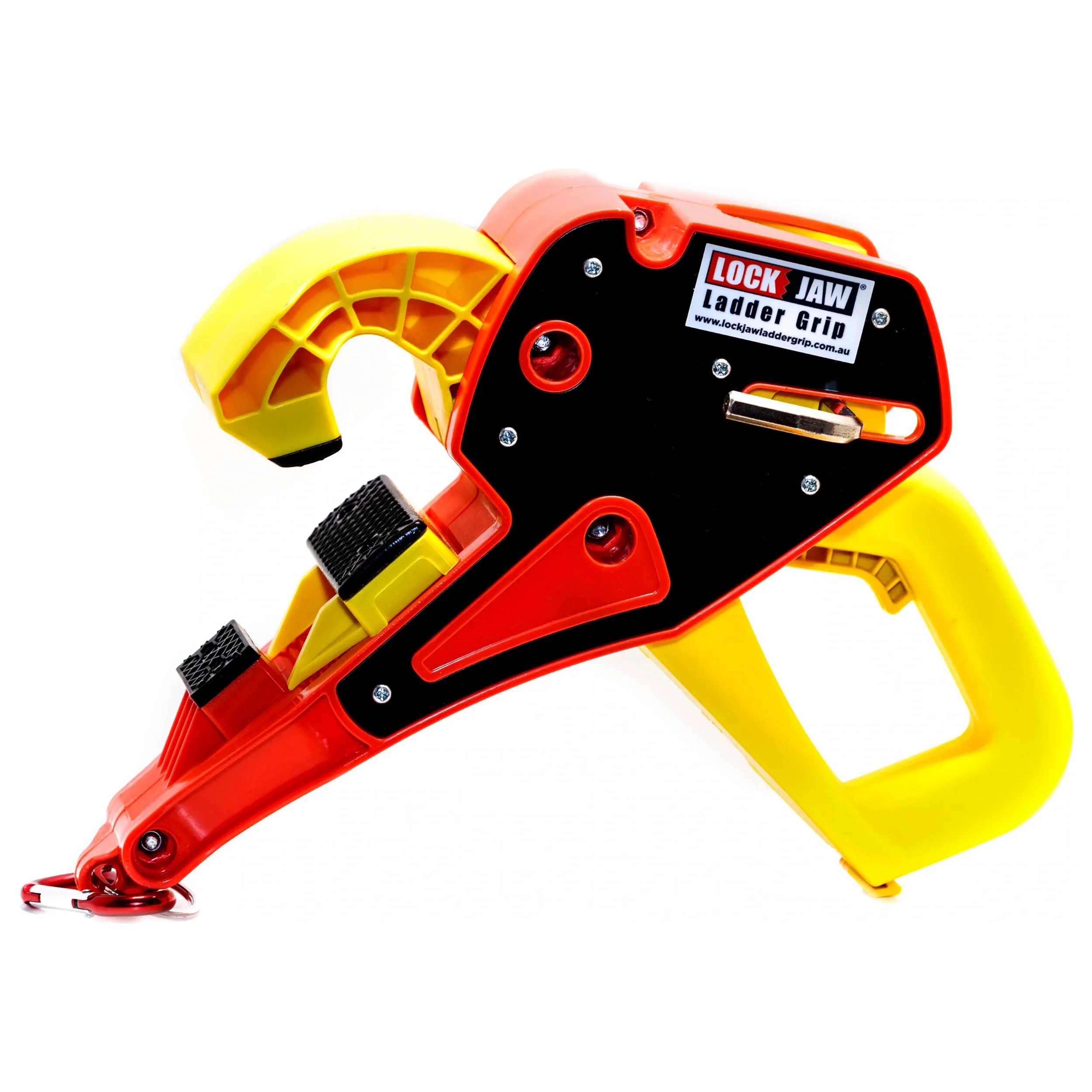 Lock Jaw Ladder Grip - Ladder Safety Clip - Feel Secure on Your Ladders and Climb Safer