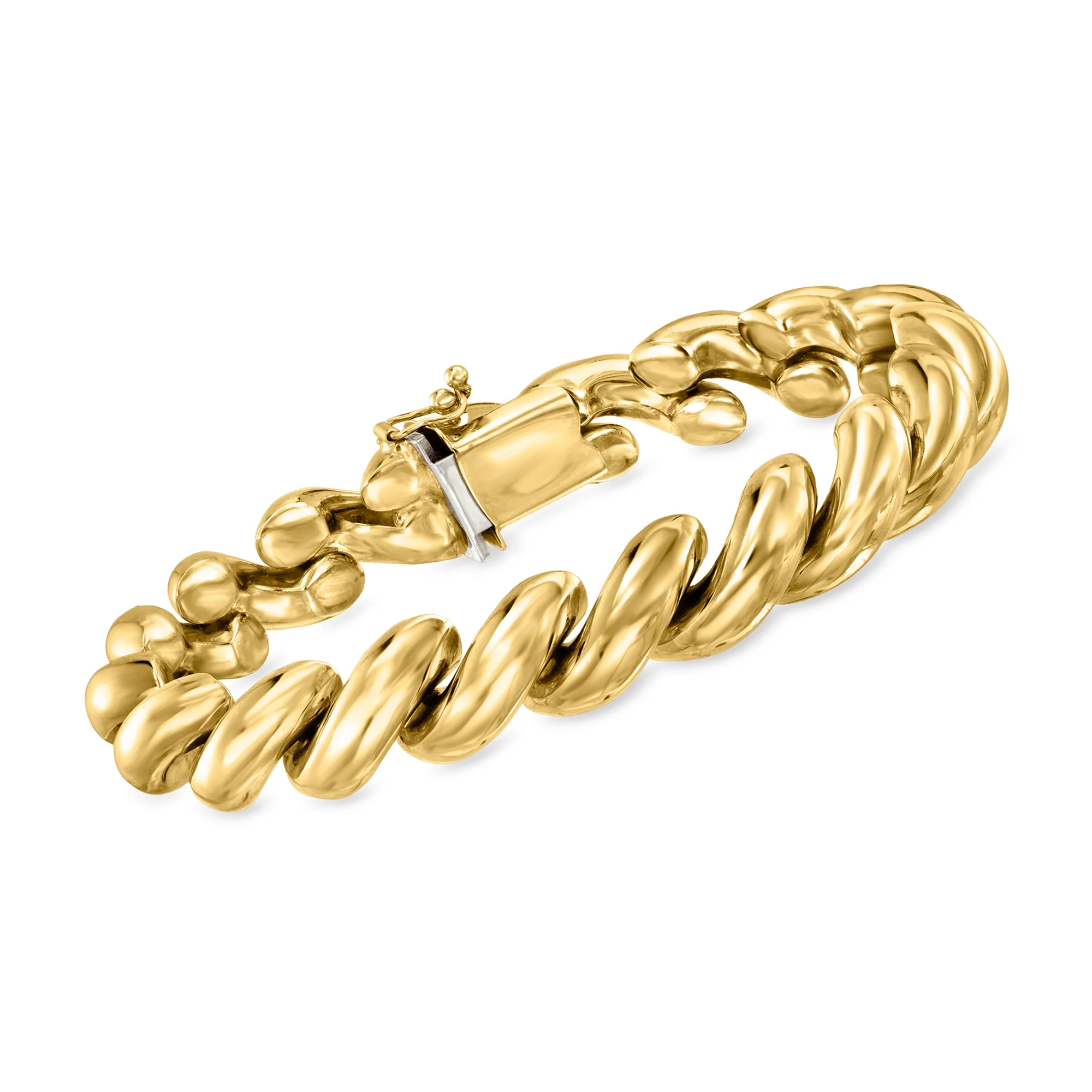 Ross-Simons 14kt Yellow Gold San Marco Bracelet, Women's, Adult