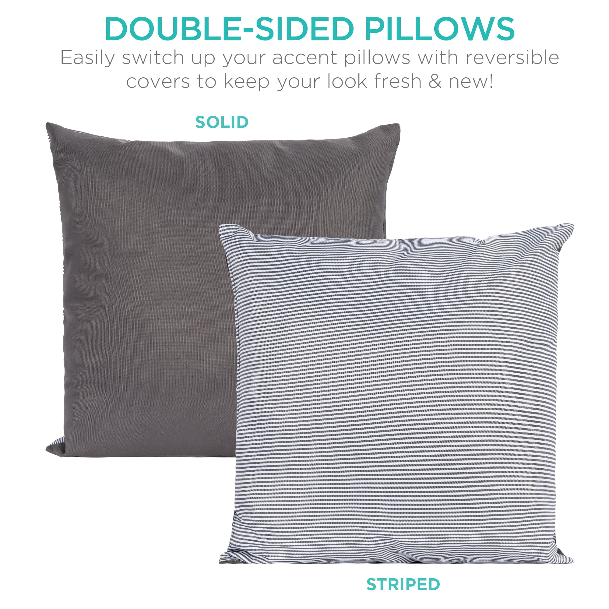 Best Choice Products 5-Piece Modular Patio Wicker Daybed Sectional w/ Adjustable Seats, Retractable Canopy - Gray