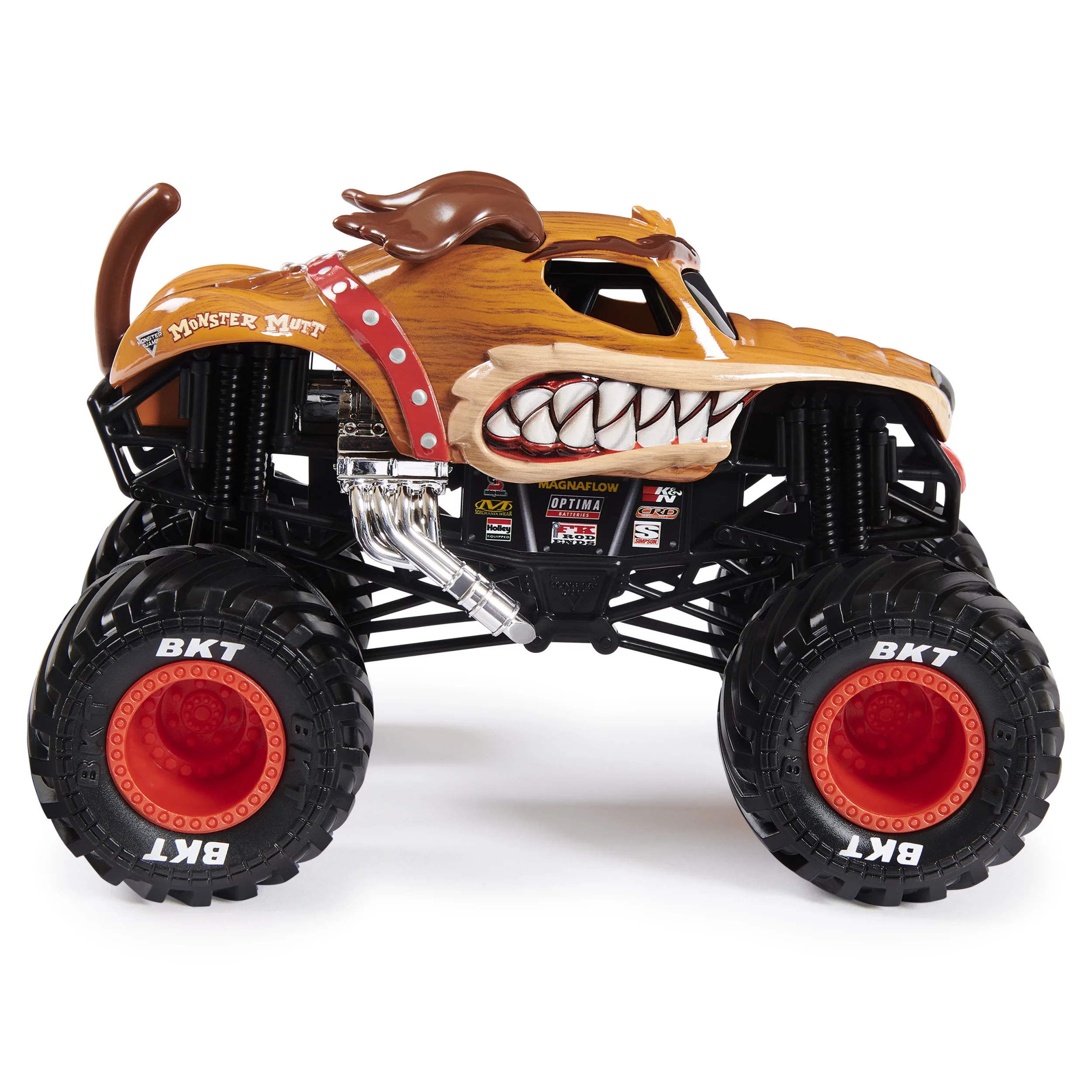 Monster Jam, Official Monster Mutt Monster Truck, Die-Cast Vehicle, 1:24 Scale