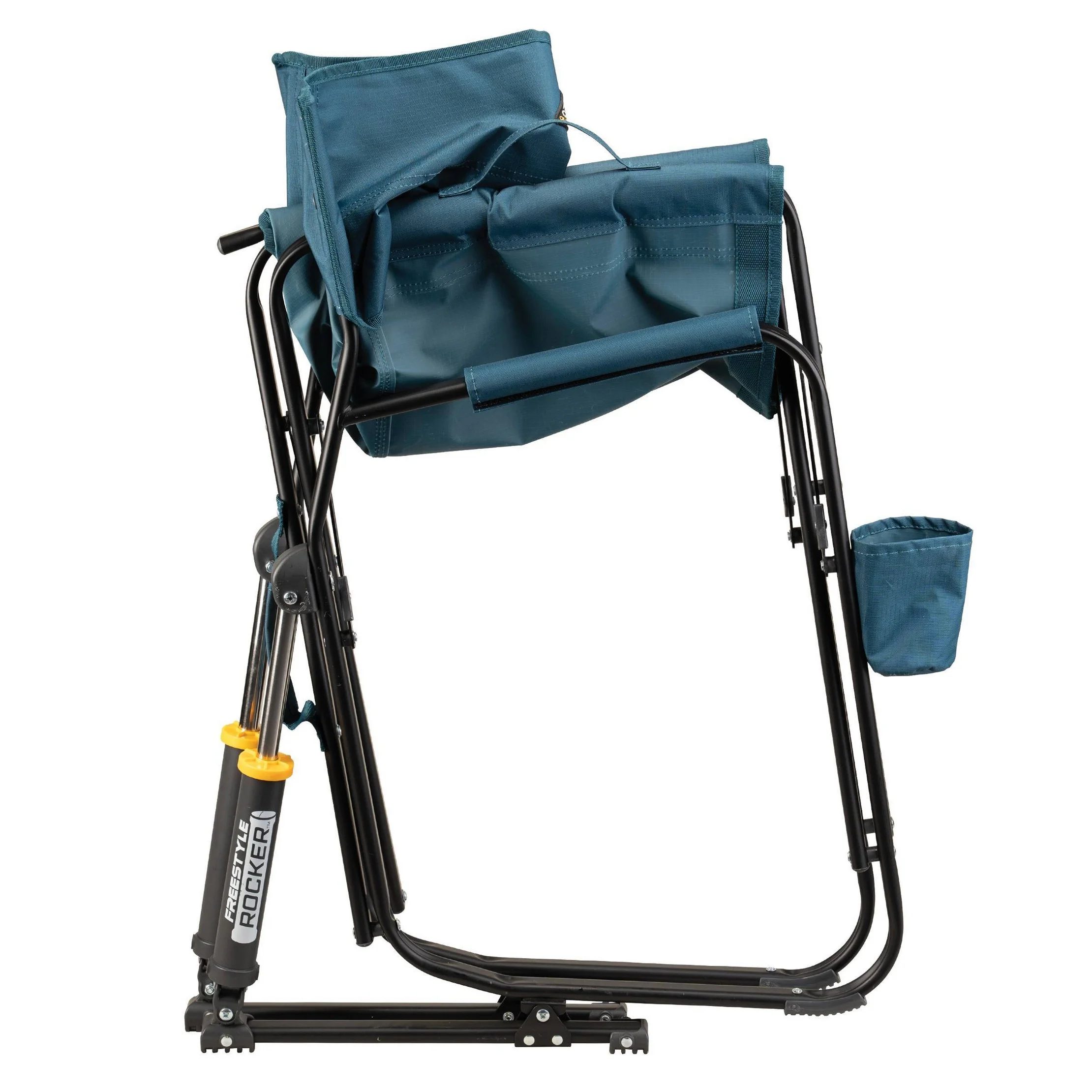 Freestyle Rocker Foldable Rocking Camp Chair - Slate