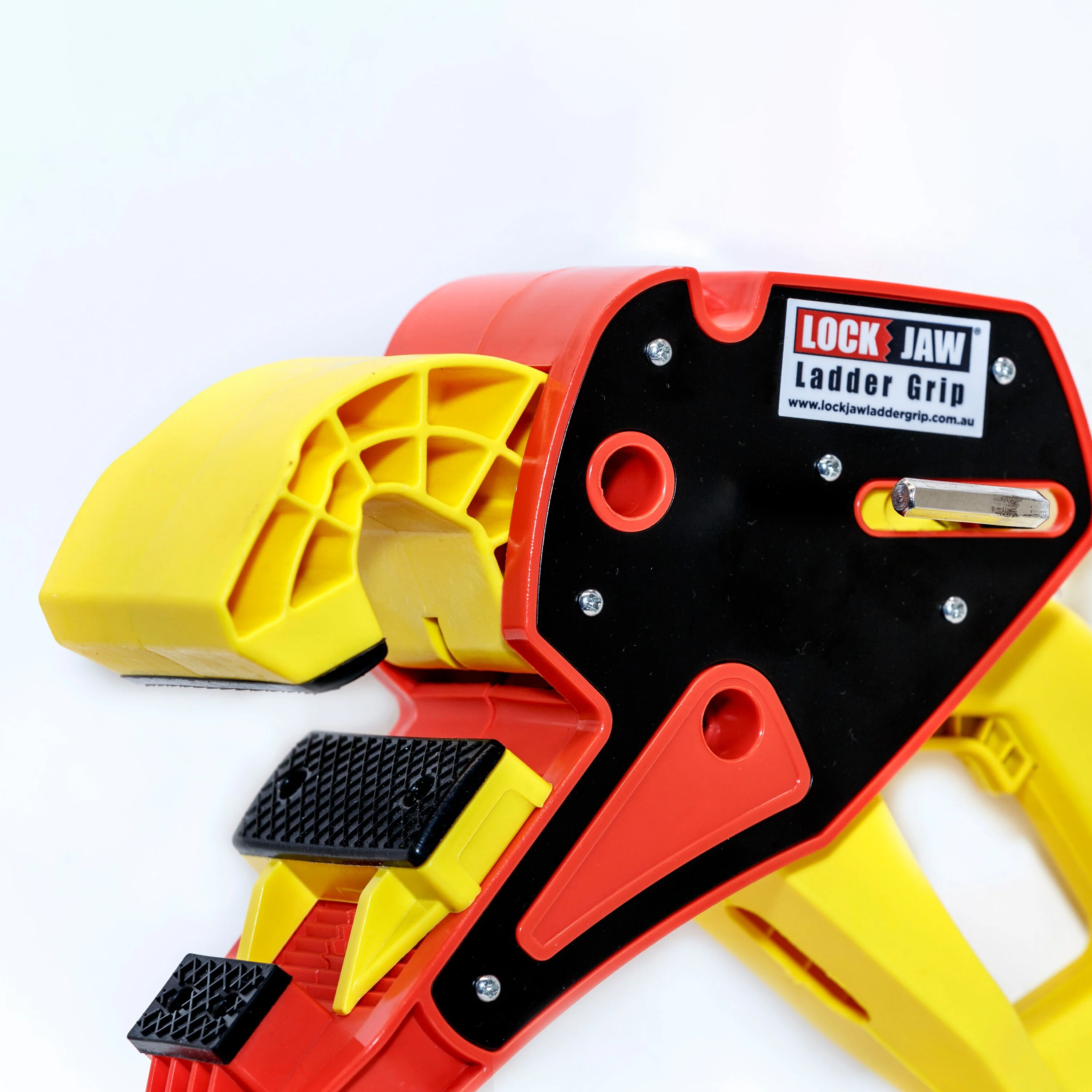 Lock Jaw Ladder Grip - Ladder Safety Clip - Feel Secure on Your Ladders and Climb Safer