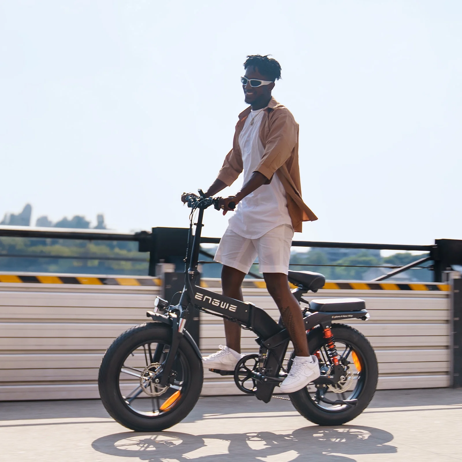 ENGWE Electric Bike,1000w 48v 14.4ah All-terrain Bike 1000w Ebike 20in All-terrain Woman/man E-bike With 48v 14.4ah 8 E-bike With Mobile With Mobile /40mi Speed Woman/man E-bike 8 Speed Woman/man