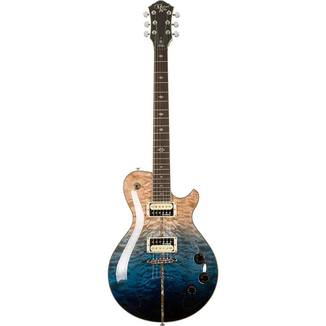 MK Patriot Instinct Bold Custom Collection Blue Fade Electric Guitar