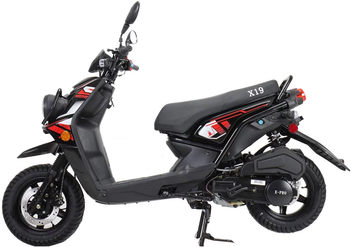 X-Pro Brand New 150cc Gas Moped Scooter, 12