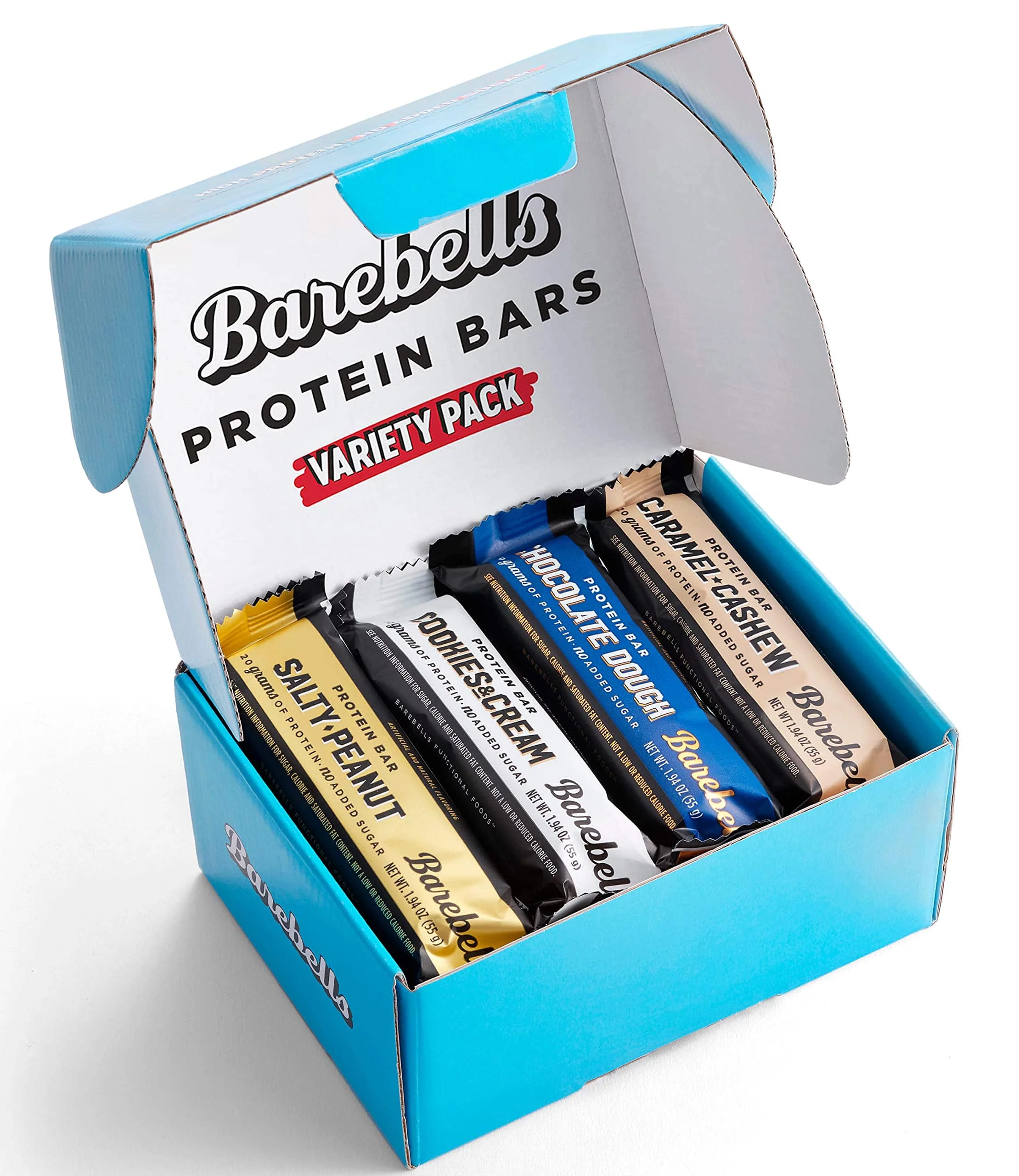 Barebells Protein Bars with 20g High Protein, 1.9oz Bars, Variety Pack - 12 Count