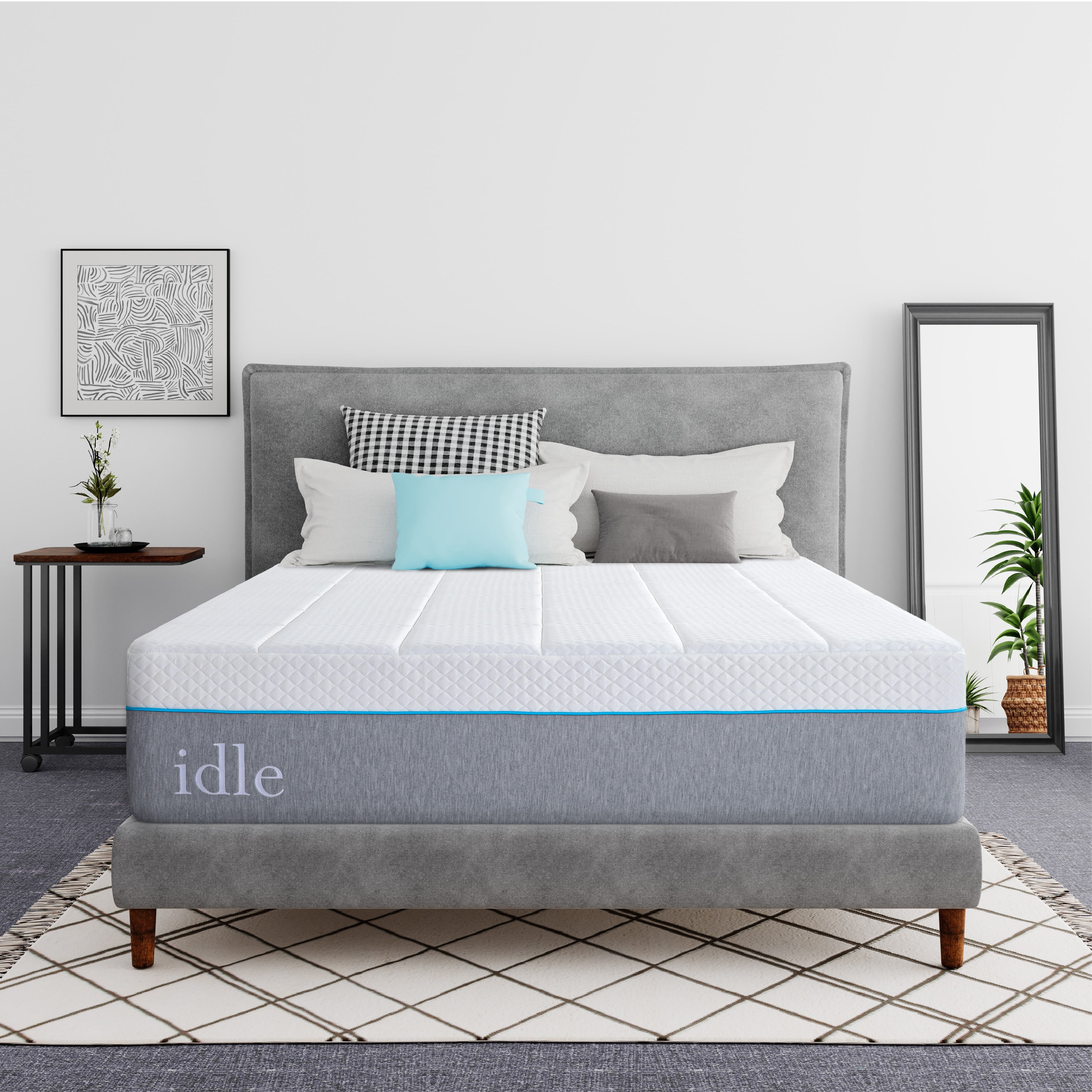 MLILY Idle 14 inch Gel Memory Foam Mattress, Full Size Mattress in a Box, Medium
