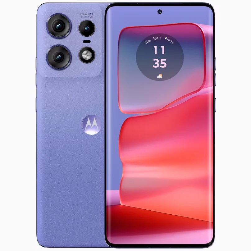 Motorola Edge 50 Pro DUAL SIM 512GB ROM + 12GB RAM (GSM Only | No CDMA) Factory Unlocked 5G Smartphone (Luxe Lavender) - International Version