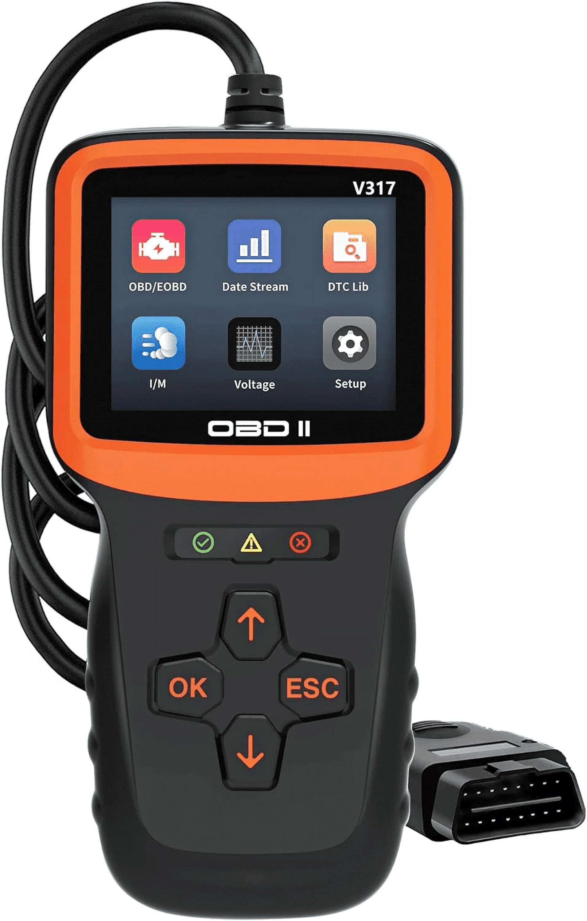 Nexpow OBD2 Scanner Diagnostic Tool, Vehicle Check Engine Code Readers with Reset & I/M Readiness & More, Car OBDII/EOBD Diagnostic Scan Tool for All Vehicles After 1996