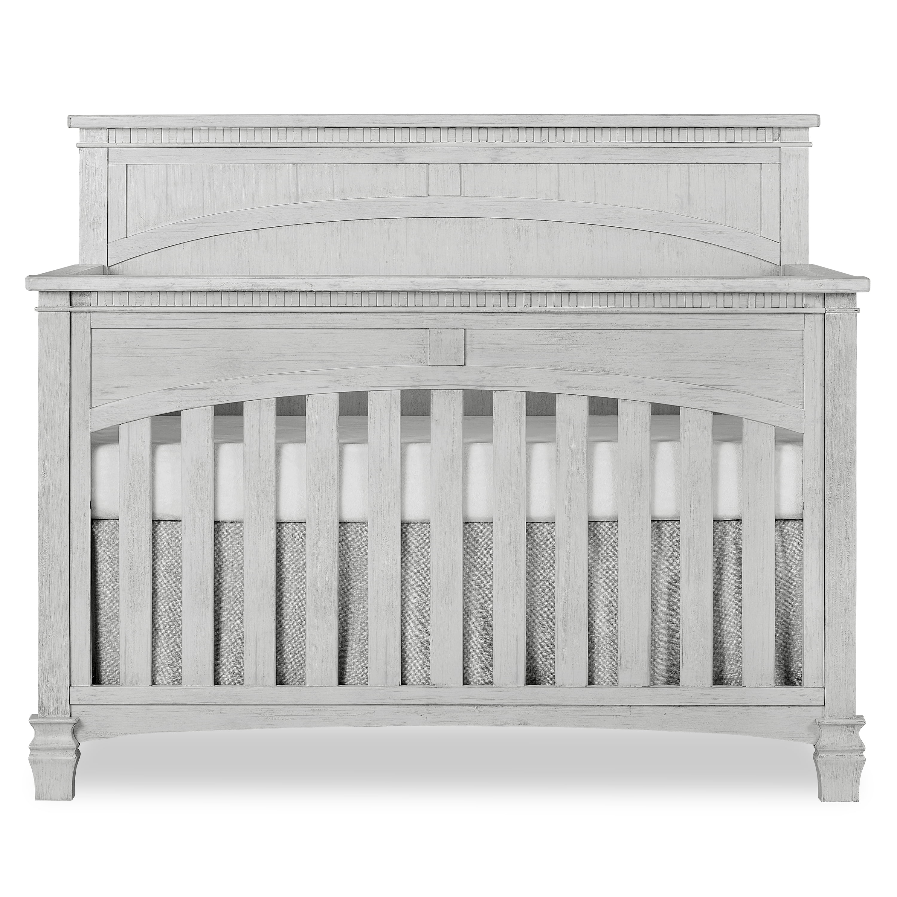 Evolur Nursery Essentials Bundle of Santa Fe 5-in-1 Convertible Crib, Santa Fe Double Dresser & Raleigh Basic Glider, with a Premium Dream On Me Crib Mattress