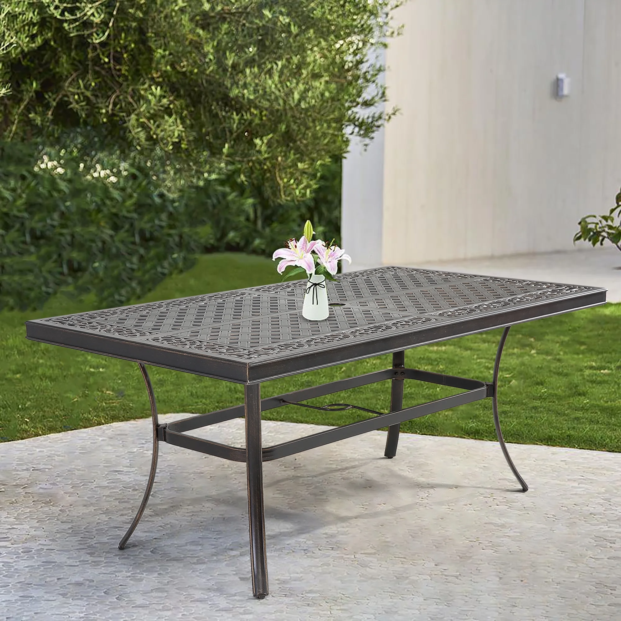 Mondawe 6-Person Cast Aluminum 28