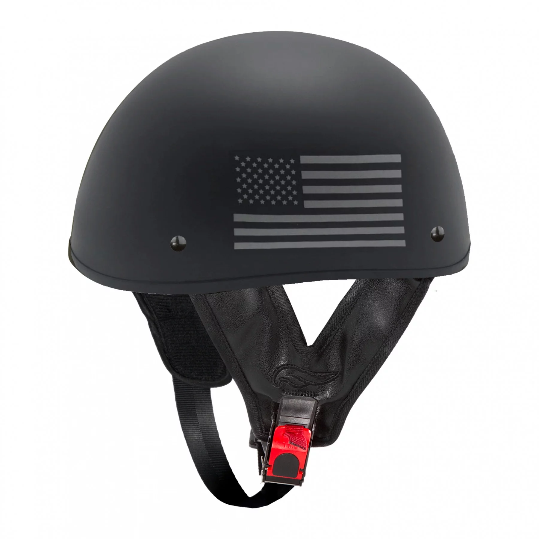 Fulmer Adult Shorty Motorcycle Helmet - DOT Approved - 301 TAC - Respect, S
