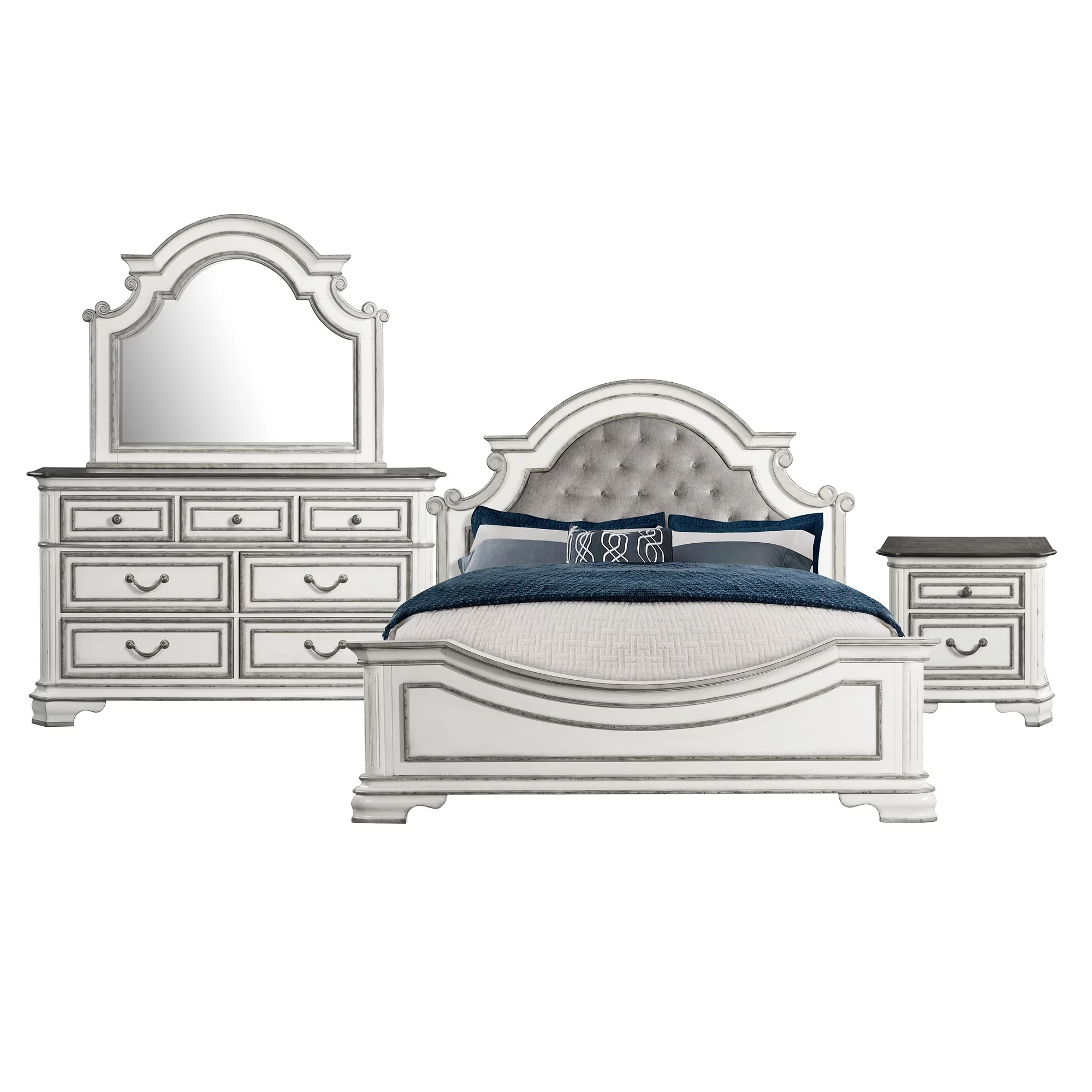 Picket House Furnishings Caroline Bedroom Set, Multiple Configurations, Multiple Sizes