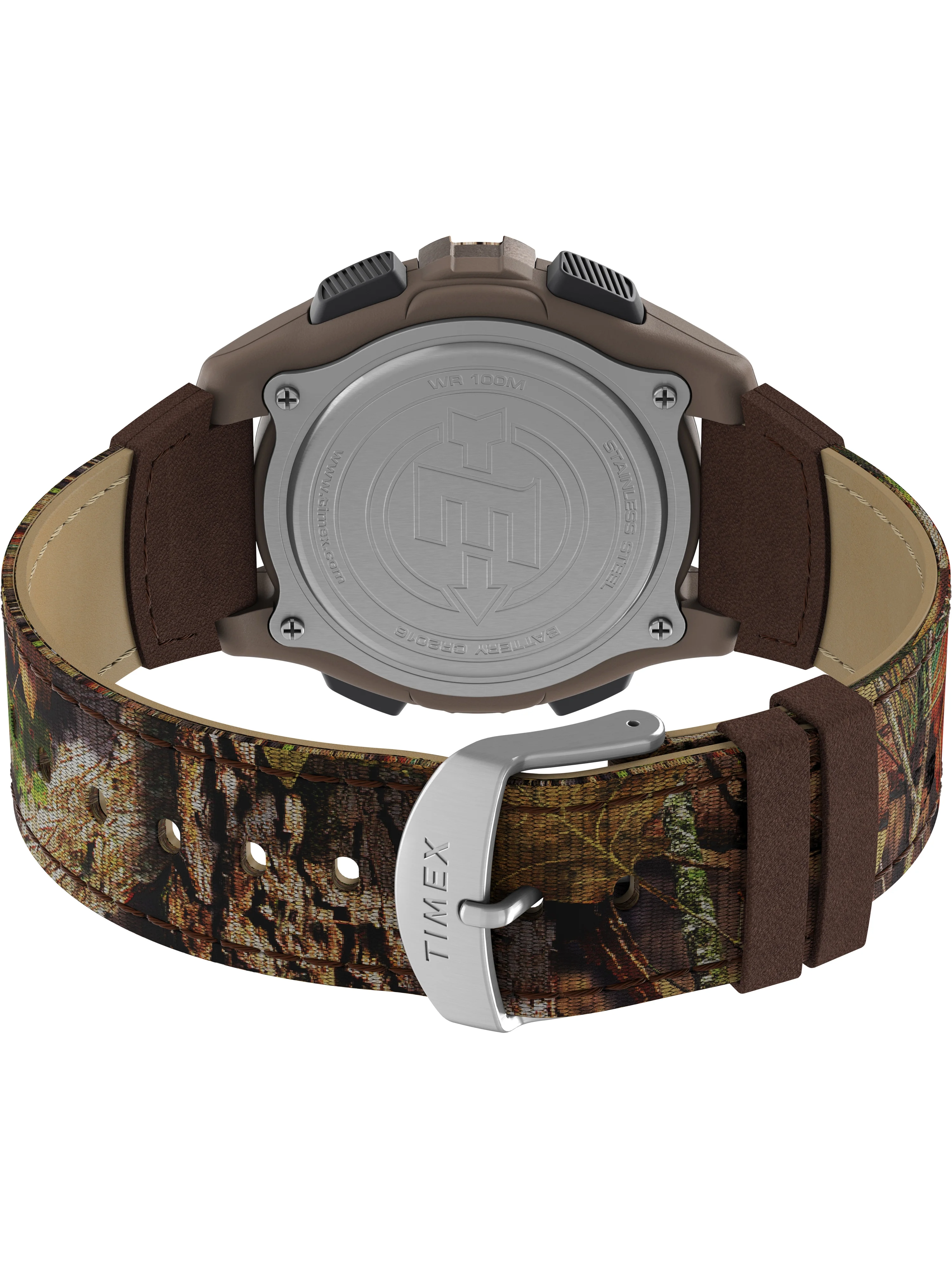 Timex x Mossy Oak Men's Expedition Digital CAT 40mm Watch – Break-Up Country Camo Fabric Strap