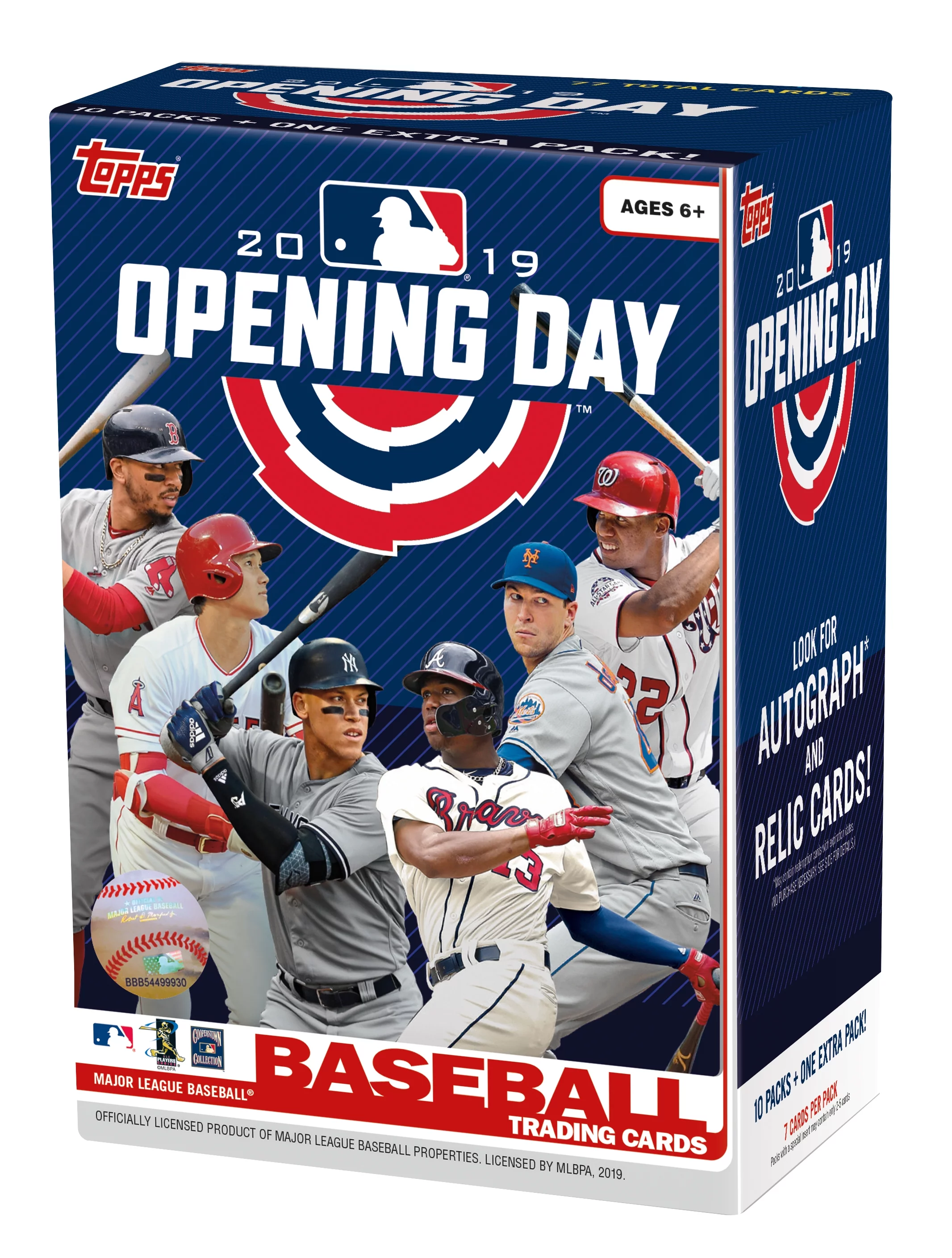 2019 Topps MLB Opening Day Baseball Value Box