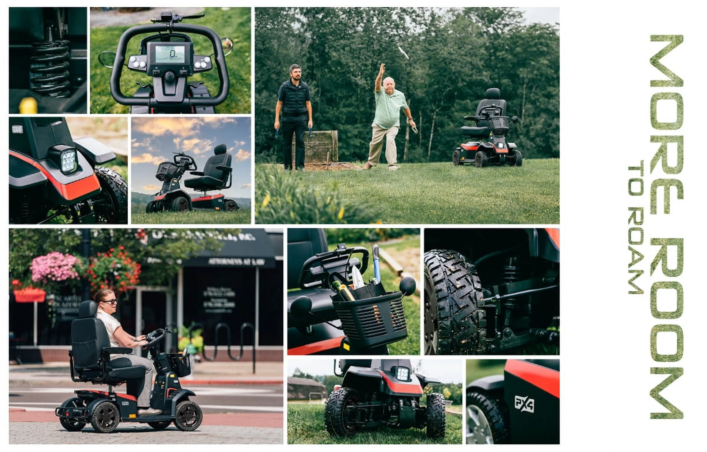 Pride Mobility PX4 500 LB. Weight Capacity Super Heavy Duty Mobility Scooter, with 5-Year Extended Warranty