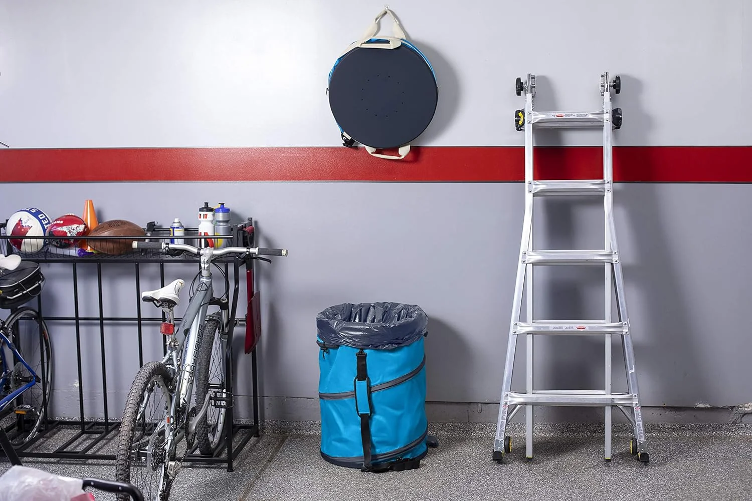 BirdRock Home 30 Gallon Collapsible Lawn and Leaf Bag - Blue