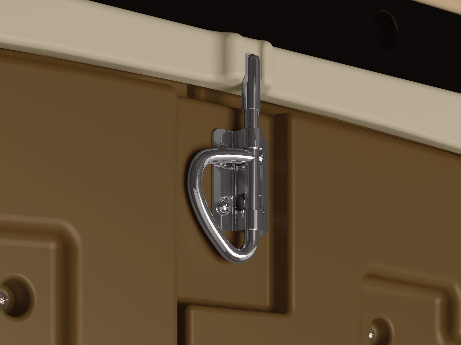 Suncast 7.5' x 3.5' Resin Alpine Shed BMS7300D, Taupe