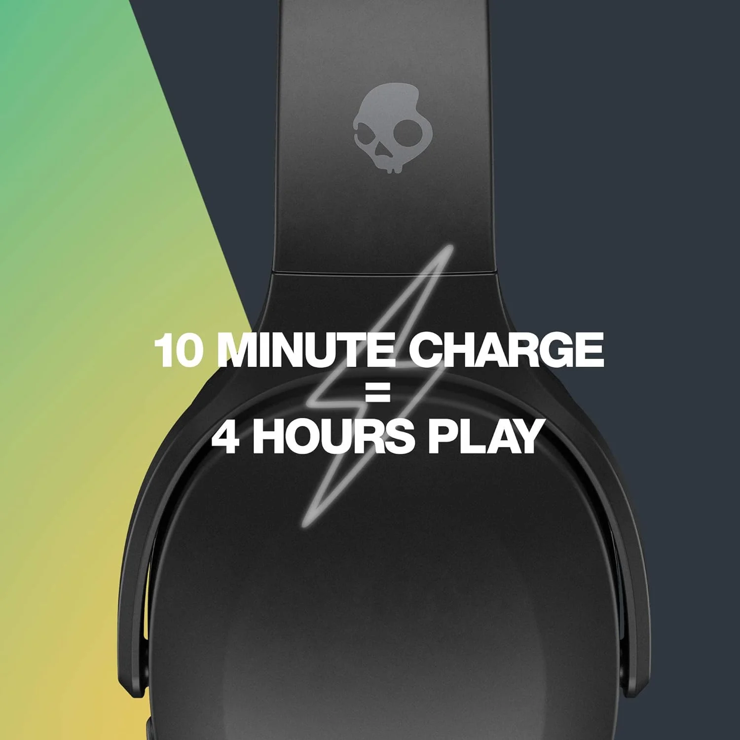 Skullcandy Crusher Evo XT over-Ear Headphones in Black