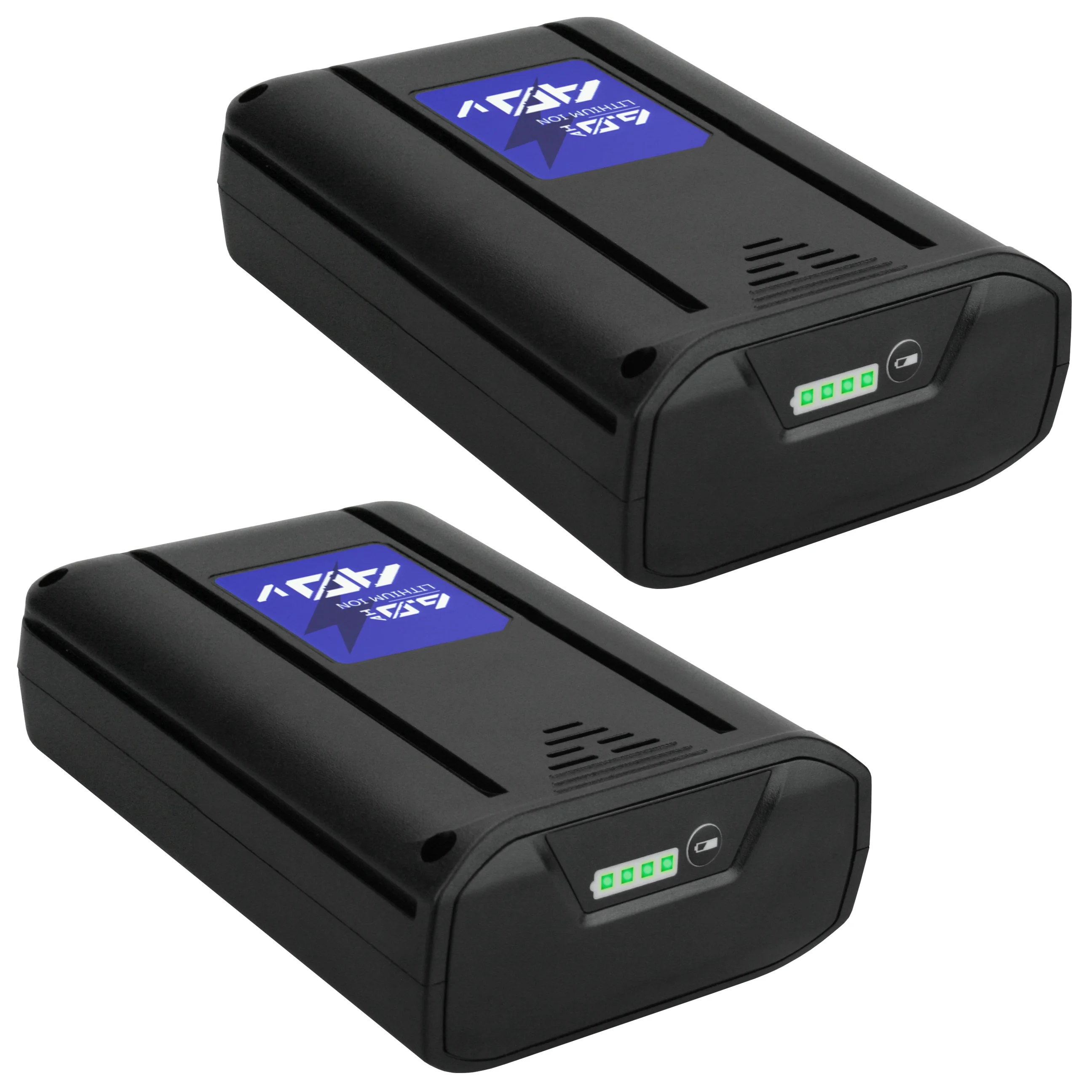 Banshee 60 Volt Batteries Compatible with Kobalt 40V KB64006 6.0Ah Lithium-ion Batteries KB640-03 x2